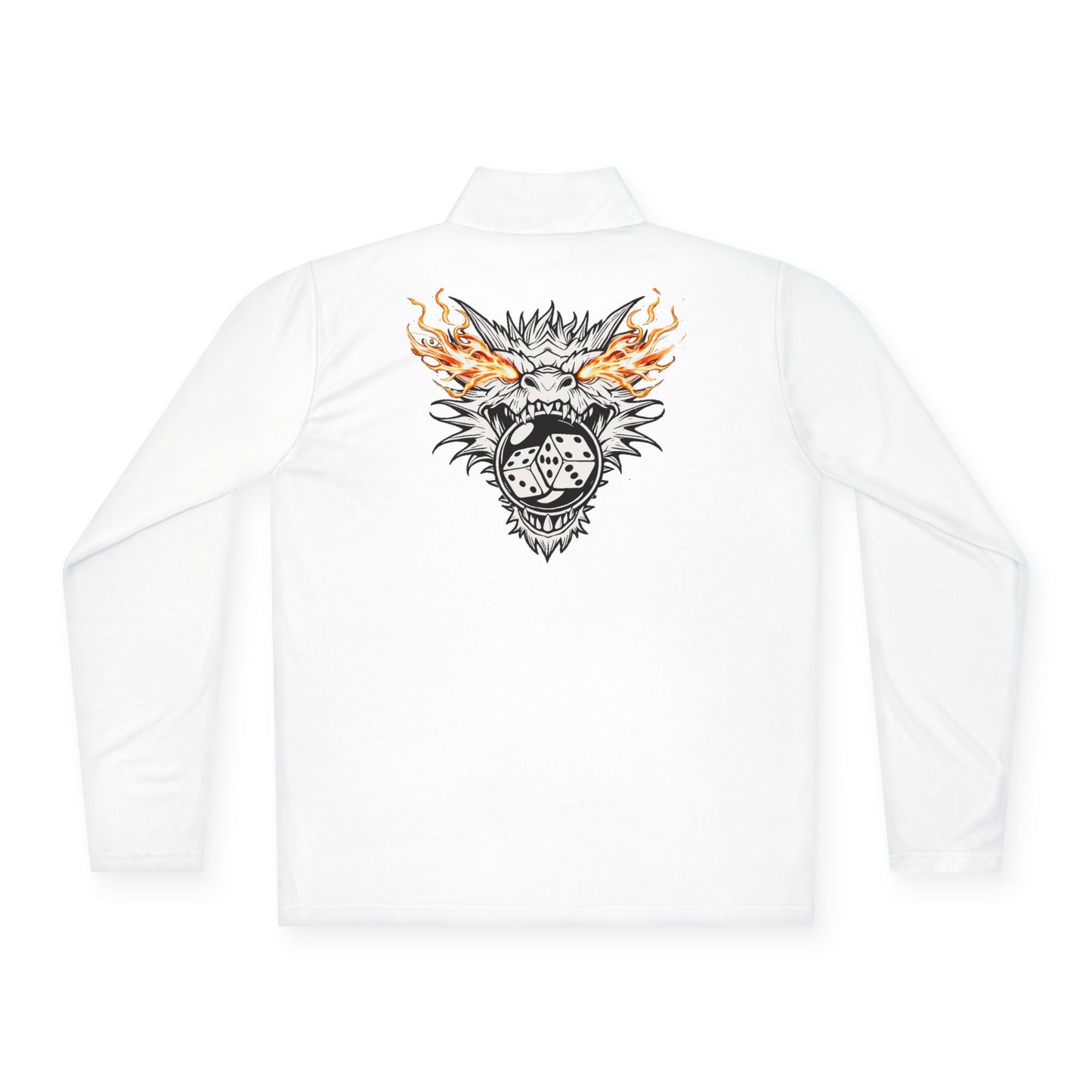 DRAGON BUBBLE CRAPS - Unisex Quarter-Zip Pullover - Versatile Comfort for All Seasons