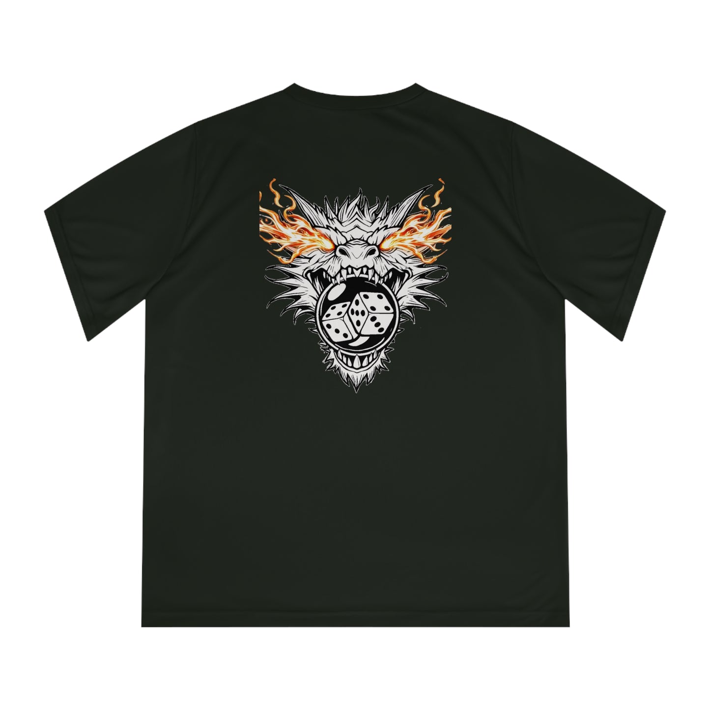 Dragon Bubble Craps(F) Women's Performance V-Neck T-Shirt - Fun & Bold Activewear