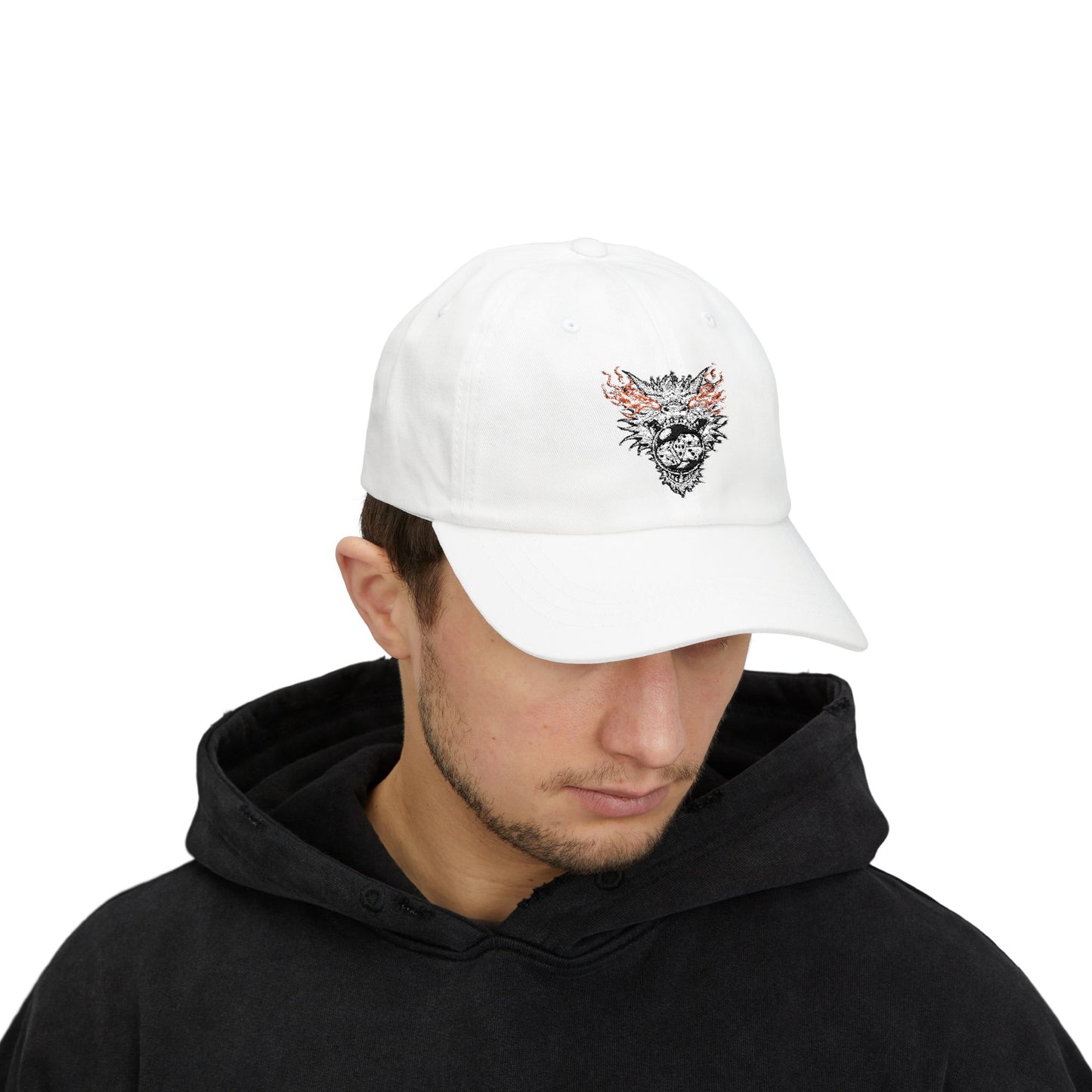 Classic Dad Cap with Intricate Dragon Design – Perfect Gift for Dad on Father's Day and Everyday Wear