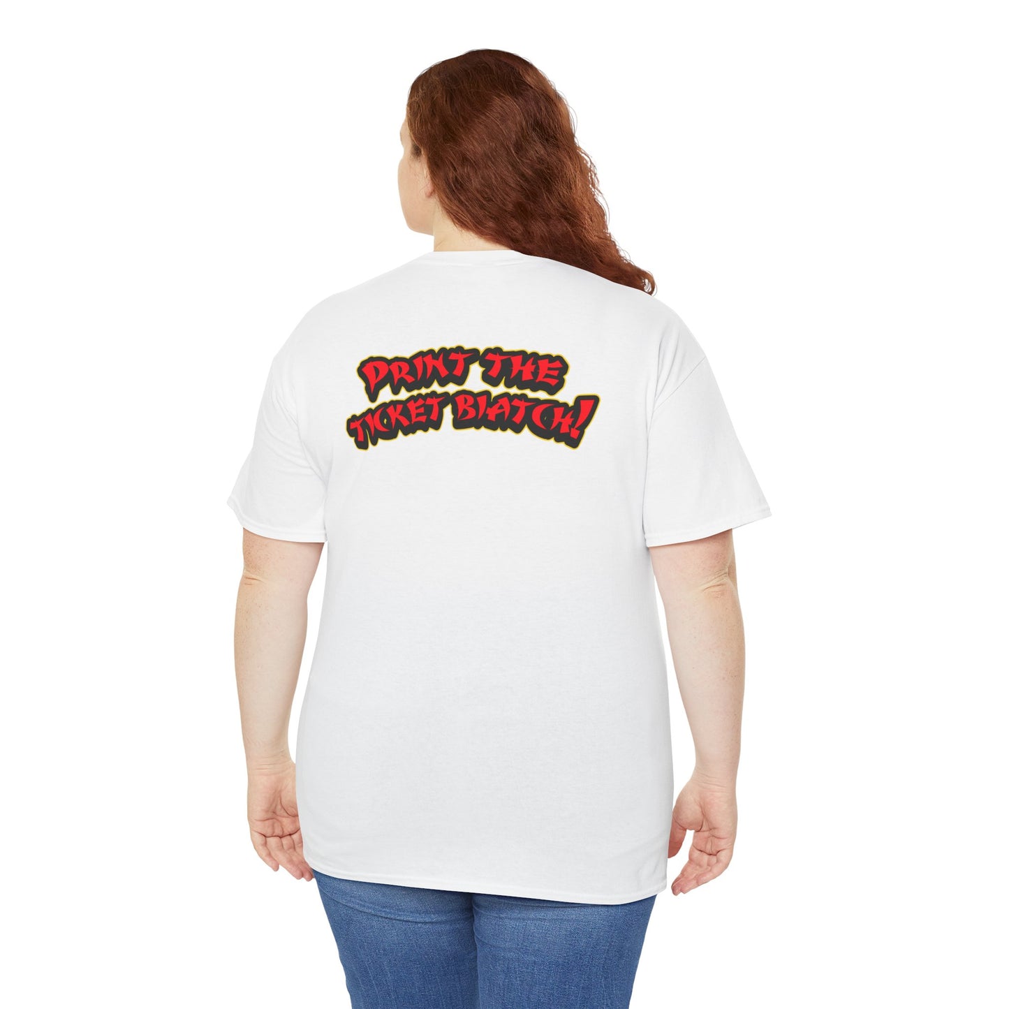 Dragon Bubble Craps Unisex Heavy Cotton Tee - PRINT THE TICKET BIATCH