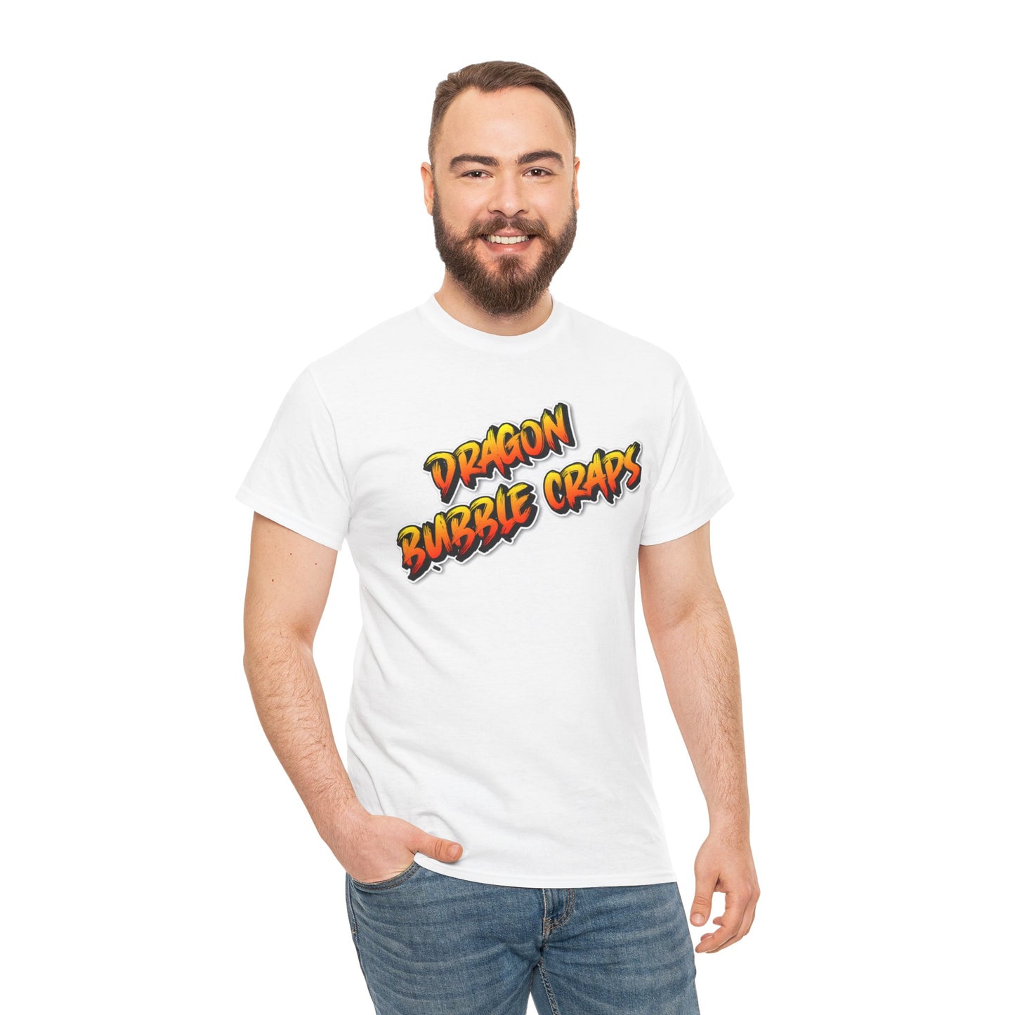 Dragon Bubble Craps Unisex Heavy Cotton Tee - PRINT THE TICKET BIATCH