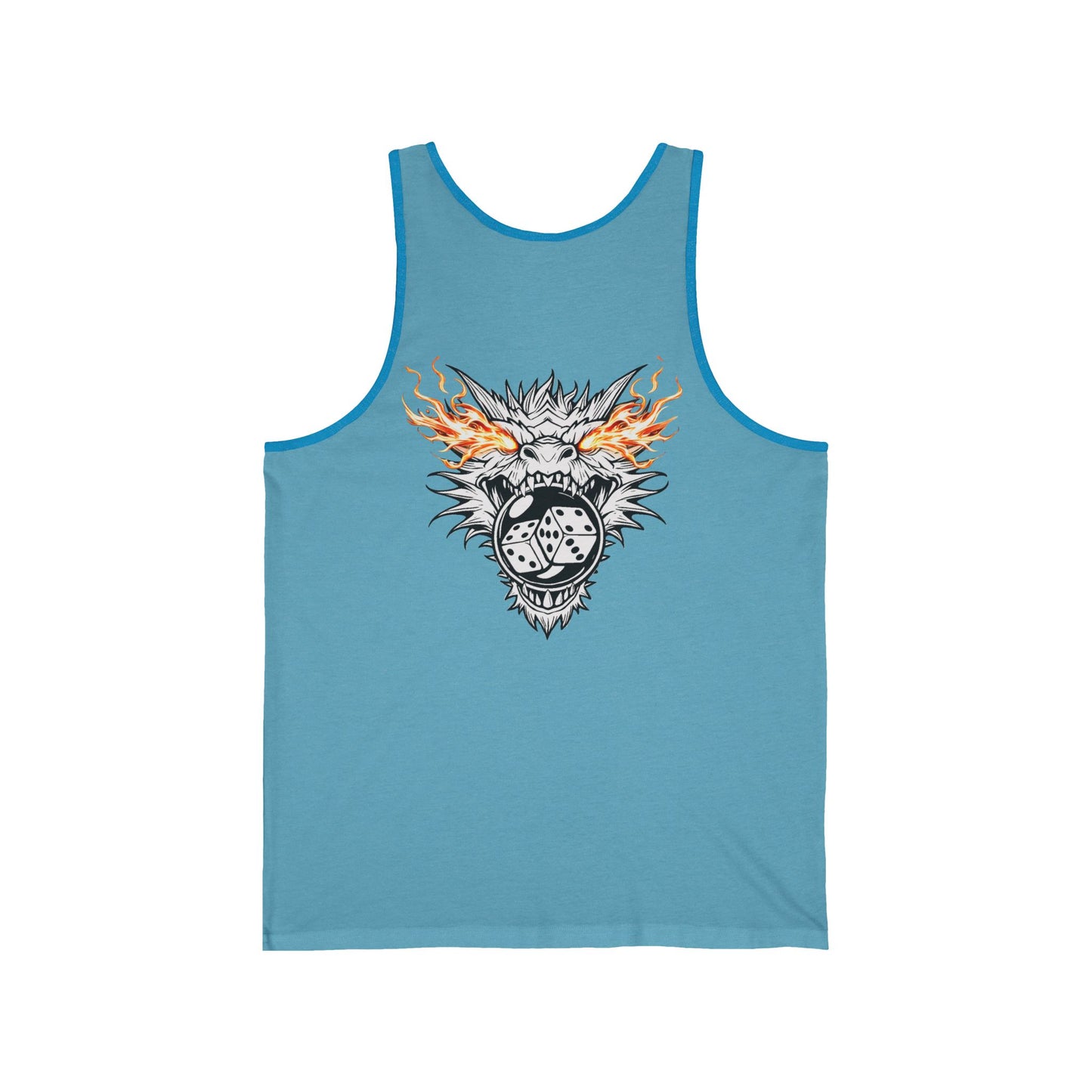 DRAGON BUBBLE CRAPS - Themed Unisex Jersey Tank - Perfect for Summer Celebrations