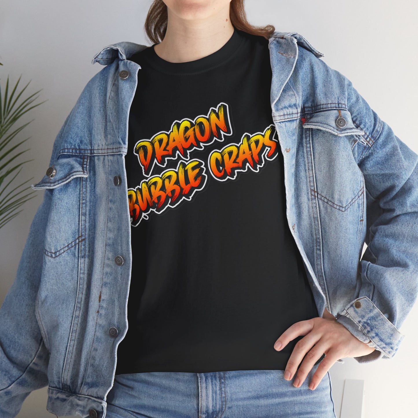 Dragon Bubble Craps Unisex Heavy Cotton Tee - PRINT THE TICKET BIATCH