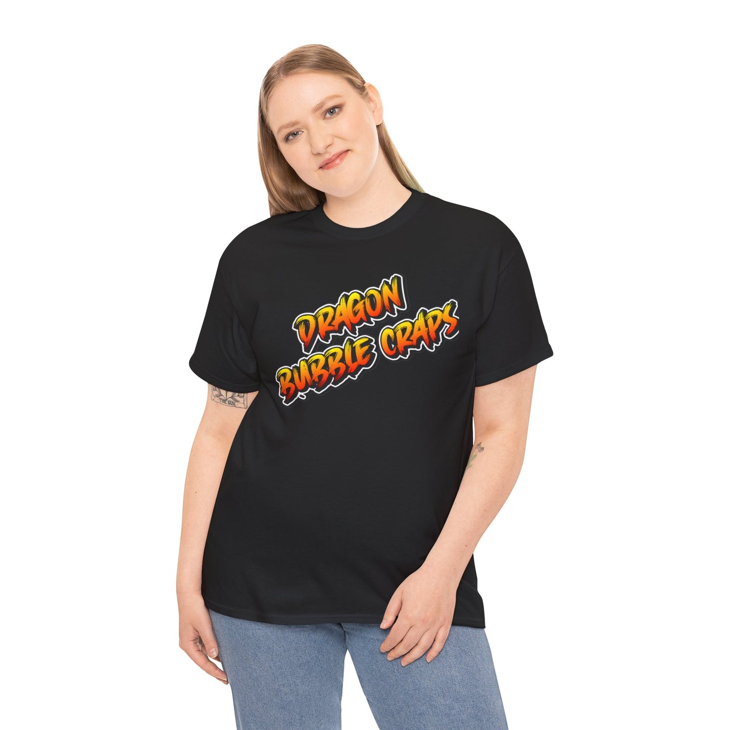 Dragon Bubble Craps Unisex Heavy Cotton Tee - PRINT THE TICKET BIATCH