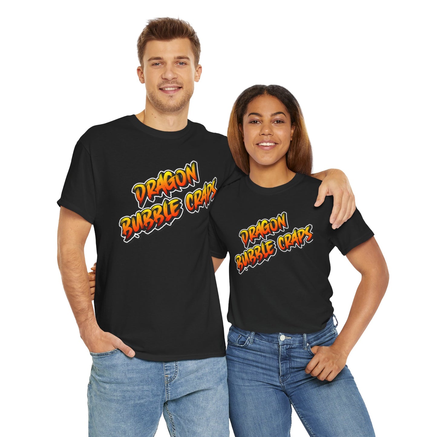 Dragon Bubble Craps Unisex Heavy Cotton Tee - PRINT THE TICKET BIATCH