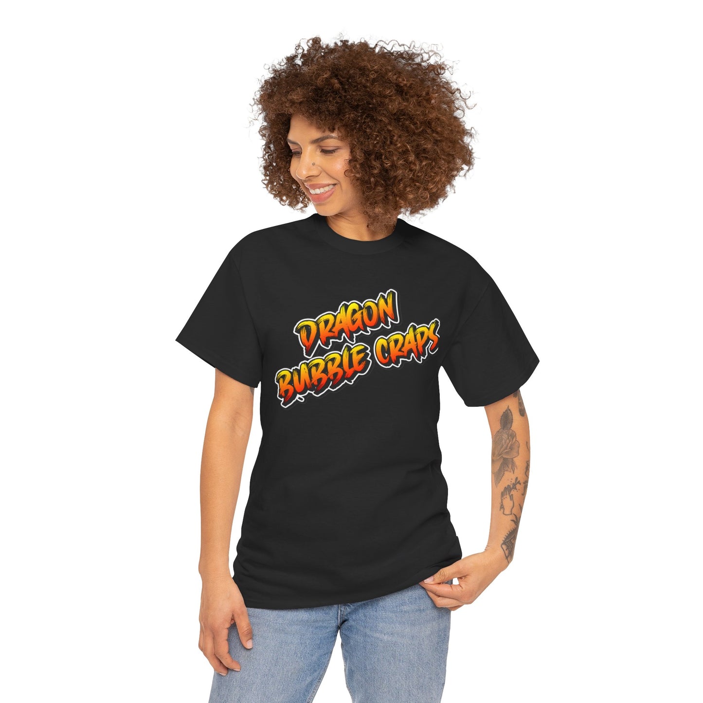 Dragon Bubble Craps Unisex Heavy Cotton Tee - PRINT THE TICKET BIATCH