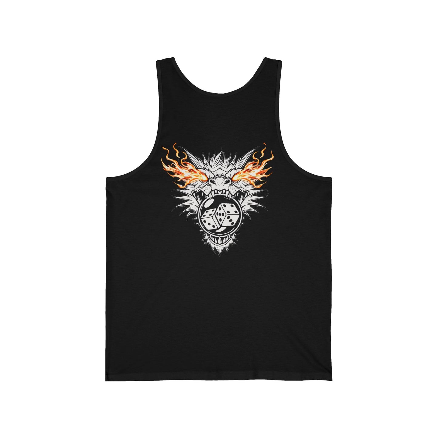 DRAGON BUBBLE CRAPS(F) - Themed Unisex Jersey Tank - Perfect for Summer Celebrations