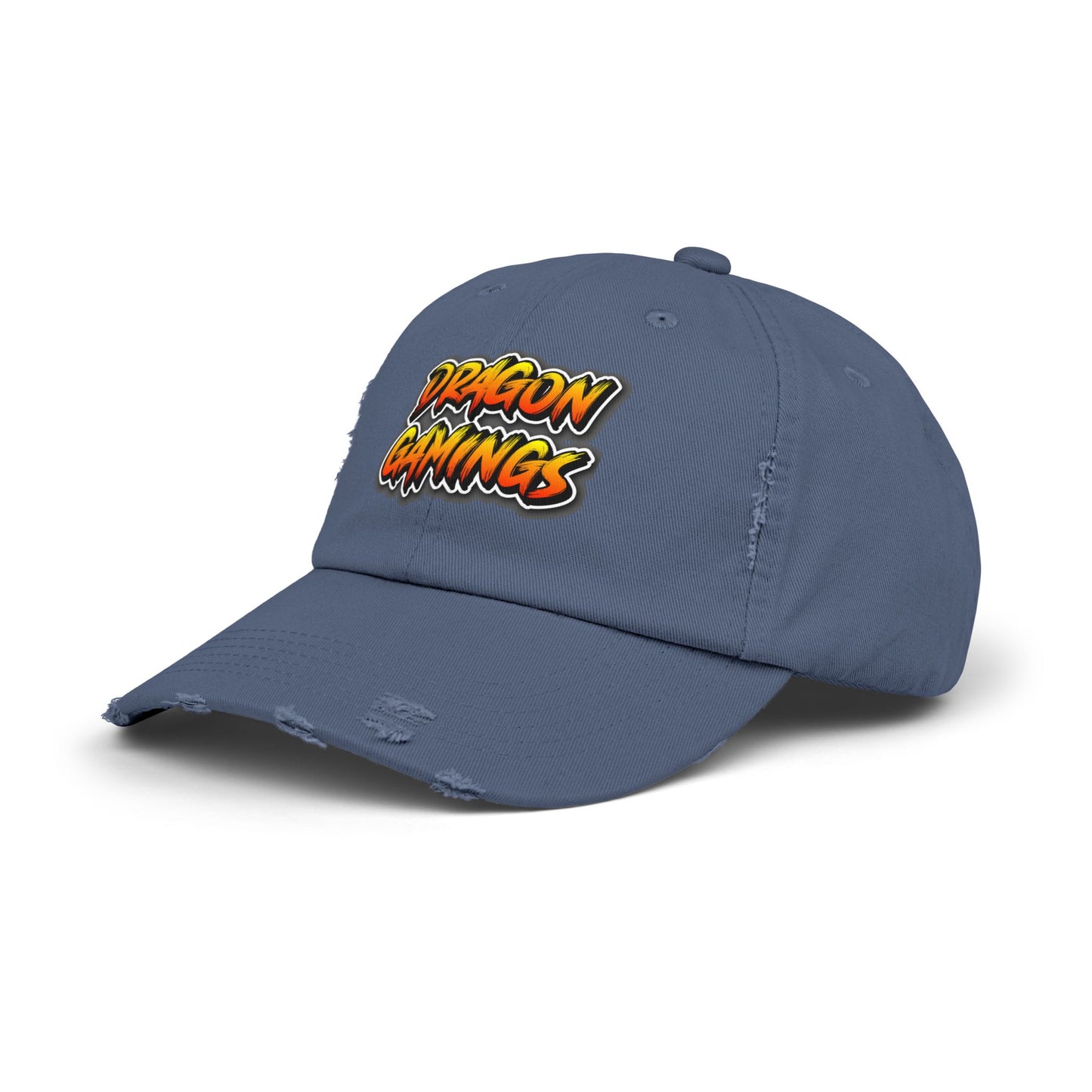 Unisex Distressed Cap - Dragon Bubble Craps Baseball Hat