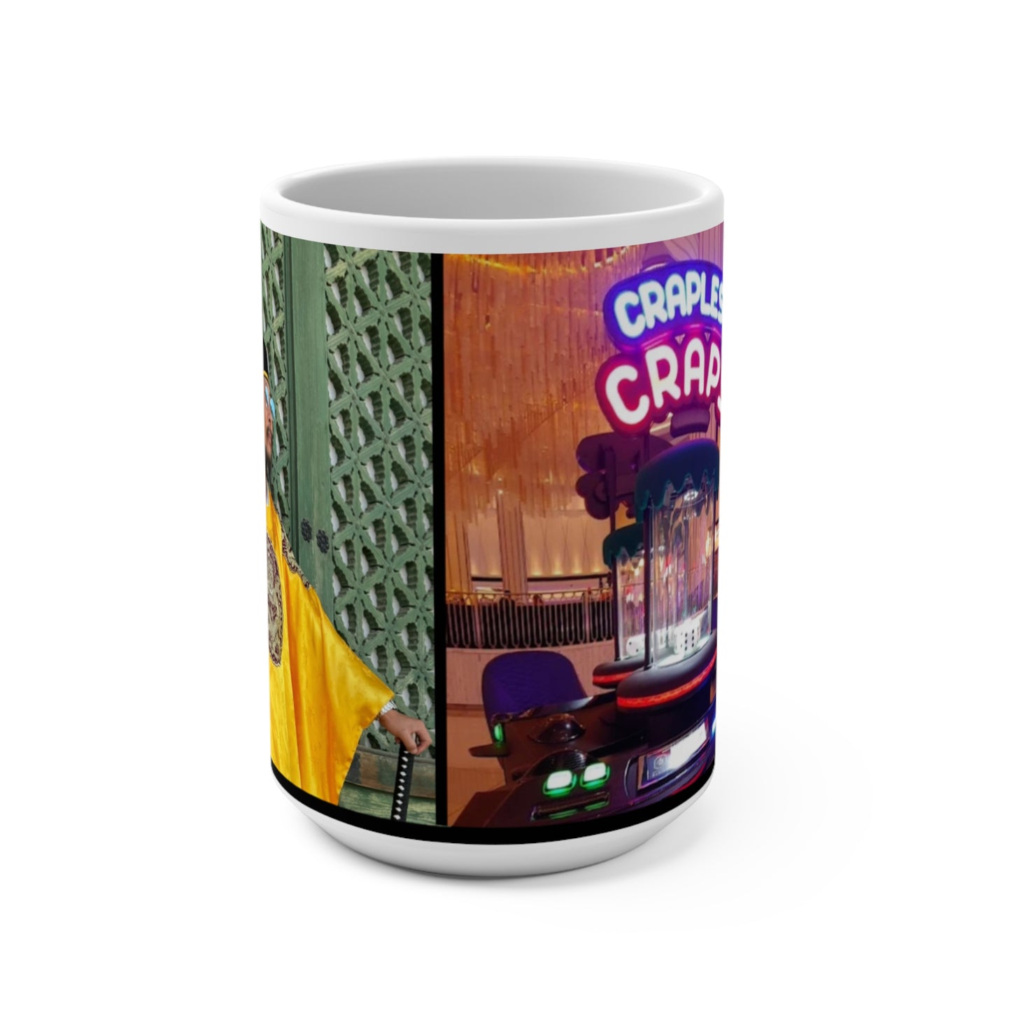 DRAGON BUBBLE CRAPS & Crapless Craps 15oz Mug