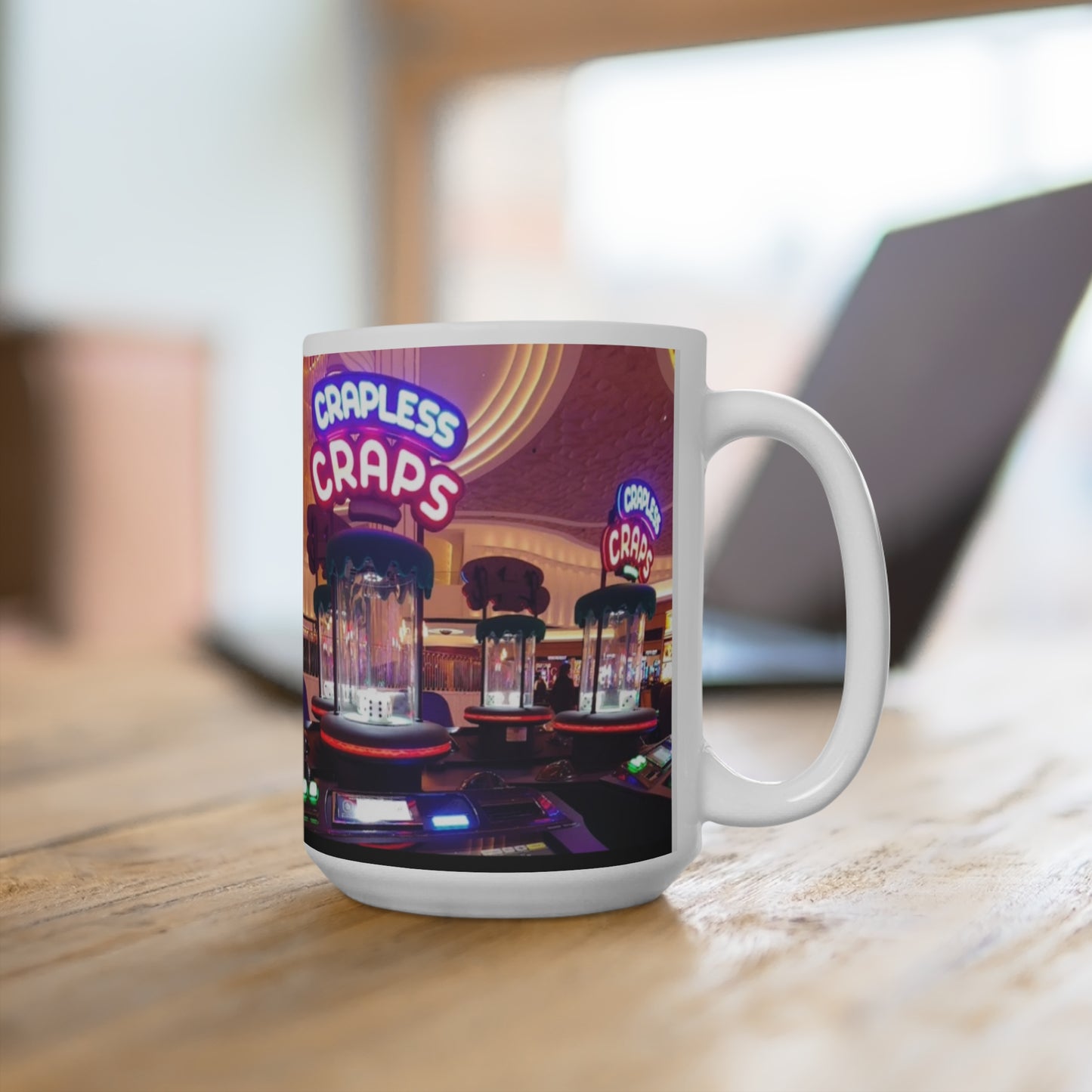 DRAGON BUBBLE CRAPS & Crapless Craps 15oz Mug