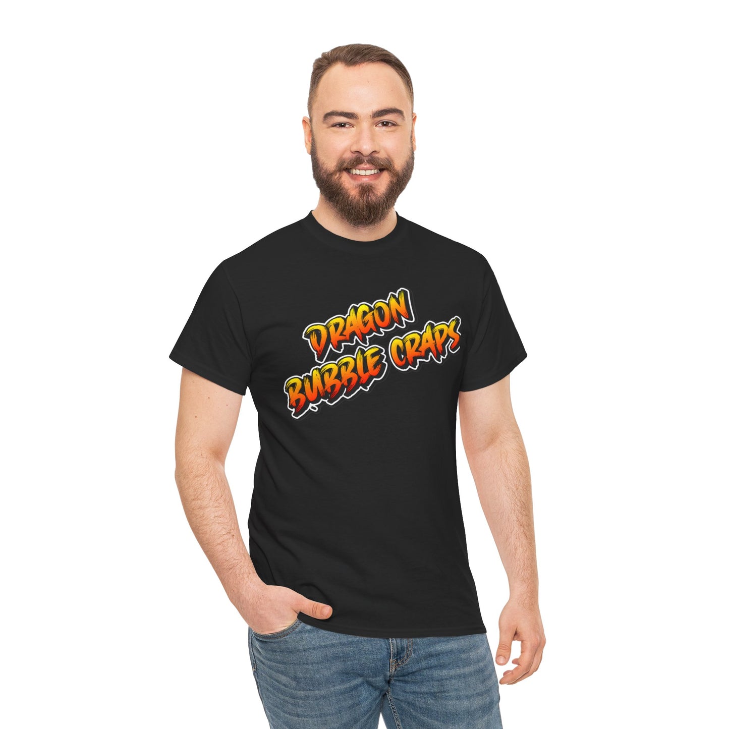 Dragon Bubble Craps Unisex Heavy Cotton Tee - PRINT THE TICKET BIATCH