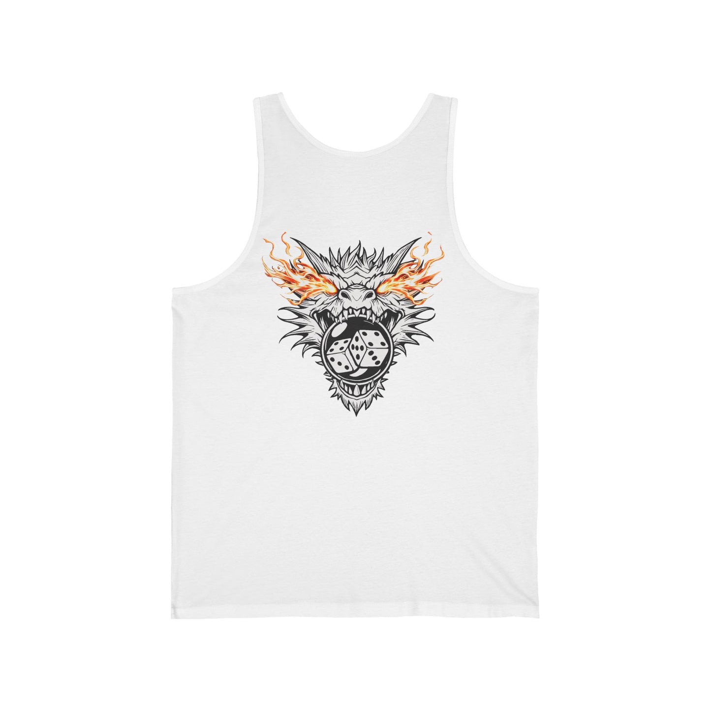 DRAGON BUBBLE CRAPS(F) - Themed Unisex Jersey Tank - Perfect for Summer Celebrations