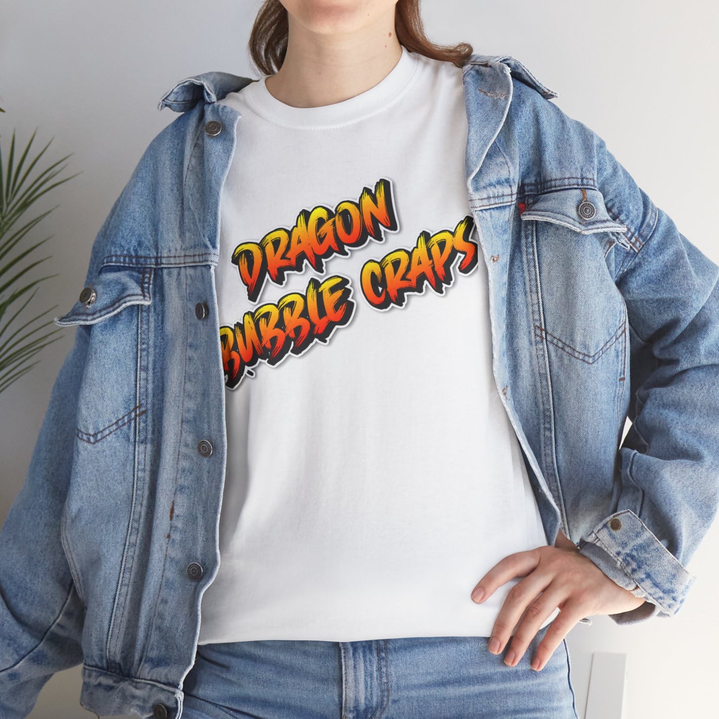Dragon Bubble Craps Unisex Heavy Cotton Tee - PRINT THE TICKET BIATCH