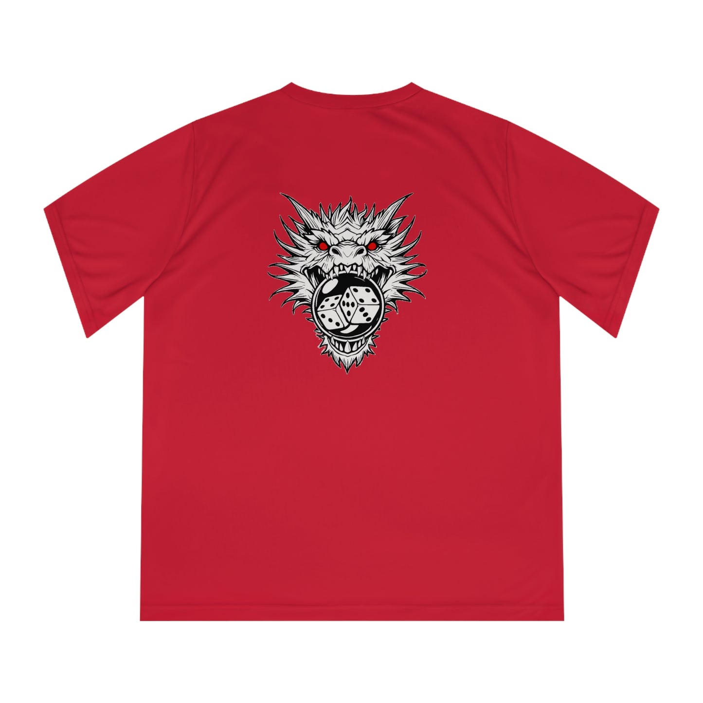 Dragon Bubble Craps(F) Women's Performance V-Neck T-Shirt - Fun & Bold Activewear